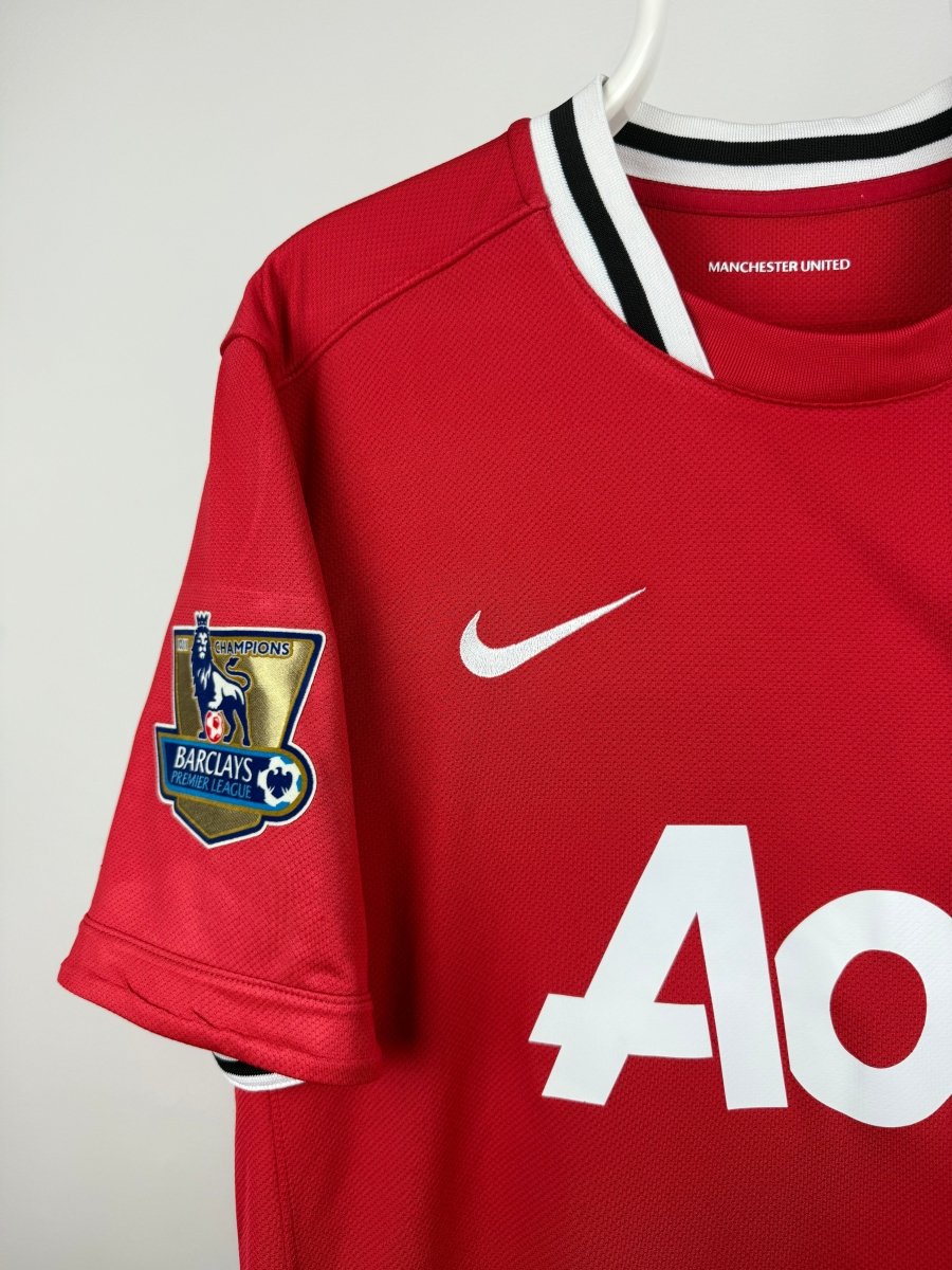 Paul Pogba - Manchester United 2011/12 hjemmebane trøje L 🇫🇷 Fodboldshoppen_dk 3