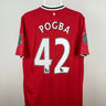 Paul Pogba - Manchester United 2011/12 hjemmebane trøje L 🇫🇷 Fodboldshoppen_dk 1