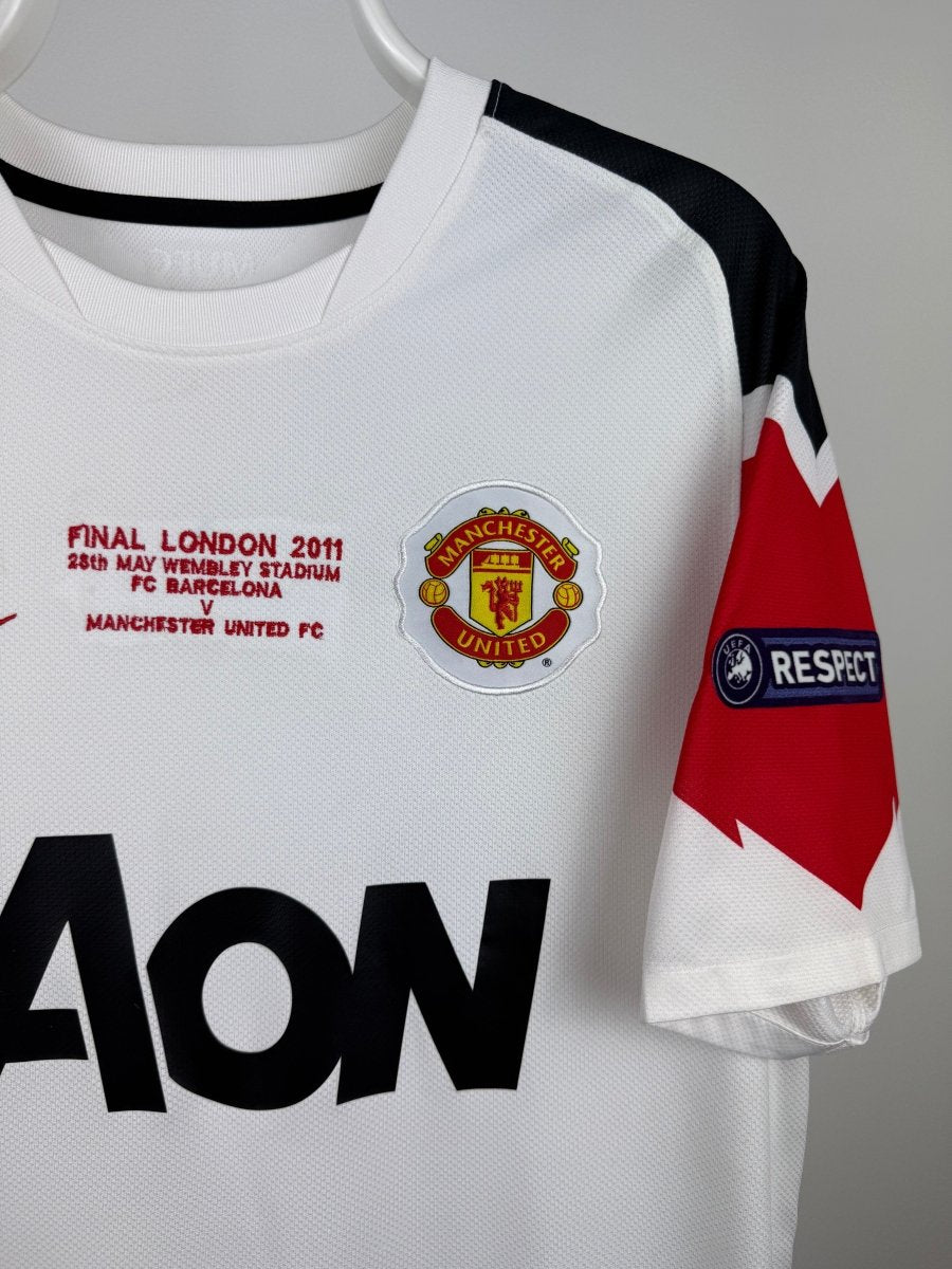 Paul Scholes - Manchester United 2010/11 udebane trøje M 🏴 Fodboldshoppen_dk 4