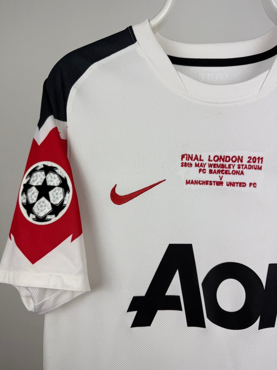 Paul Scholes - Manchester United 2010/11 udebane trøje M 🏴 Fodboldshoppen_dk 3