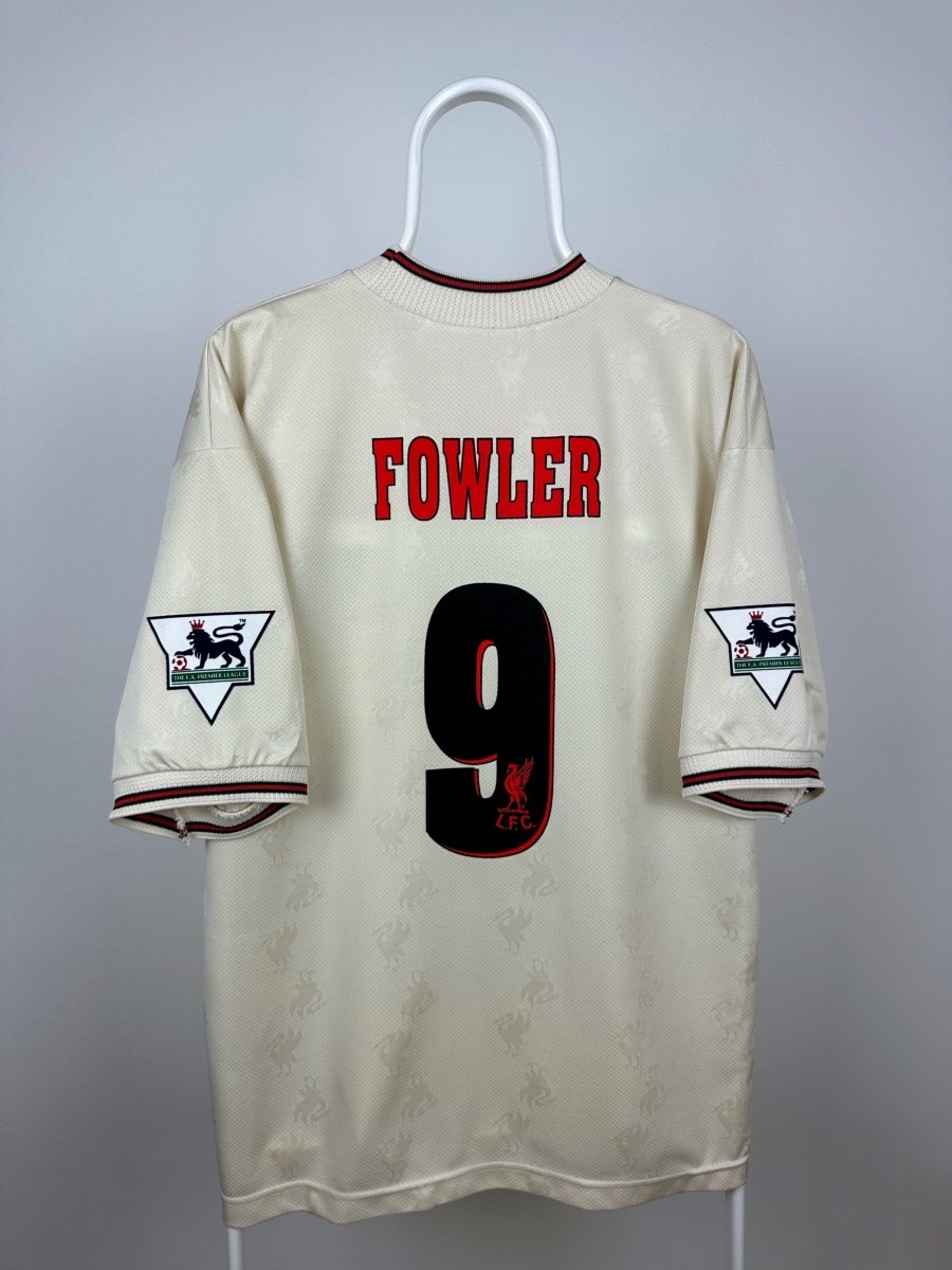 Robbie Fowler - Liverpool 1996/97 udebane trøje L 🏴 Fodboldshoppen_dk 1