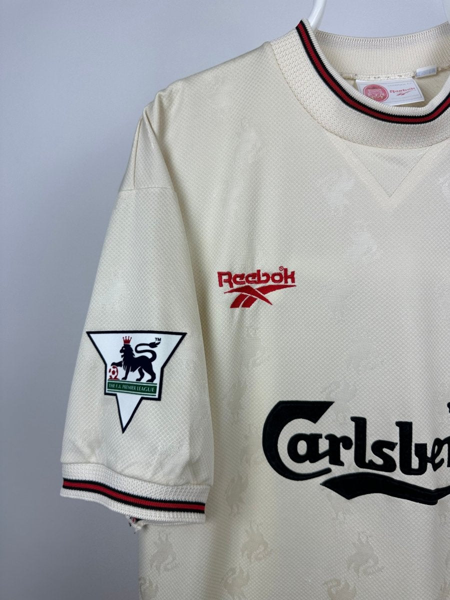 Robbie Fowler - Liverpool 1996/97 udebane trøje L 🏴 Fodboldshoppen_dk 3