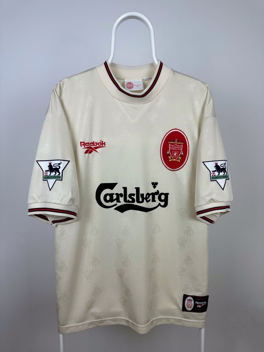 Robbie Fowler - Liverpool 1996/97 udebane trøje L 🏴 Fodboldshoppen_dk 2