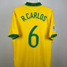 Roberto Carlos - Brasilien 2006 hjemmebane trøje XL 🇧🇷 Fodboldshoppen_dk 1