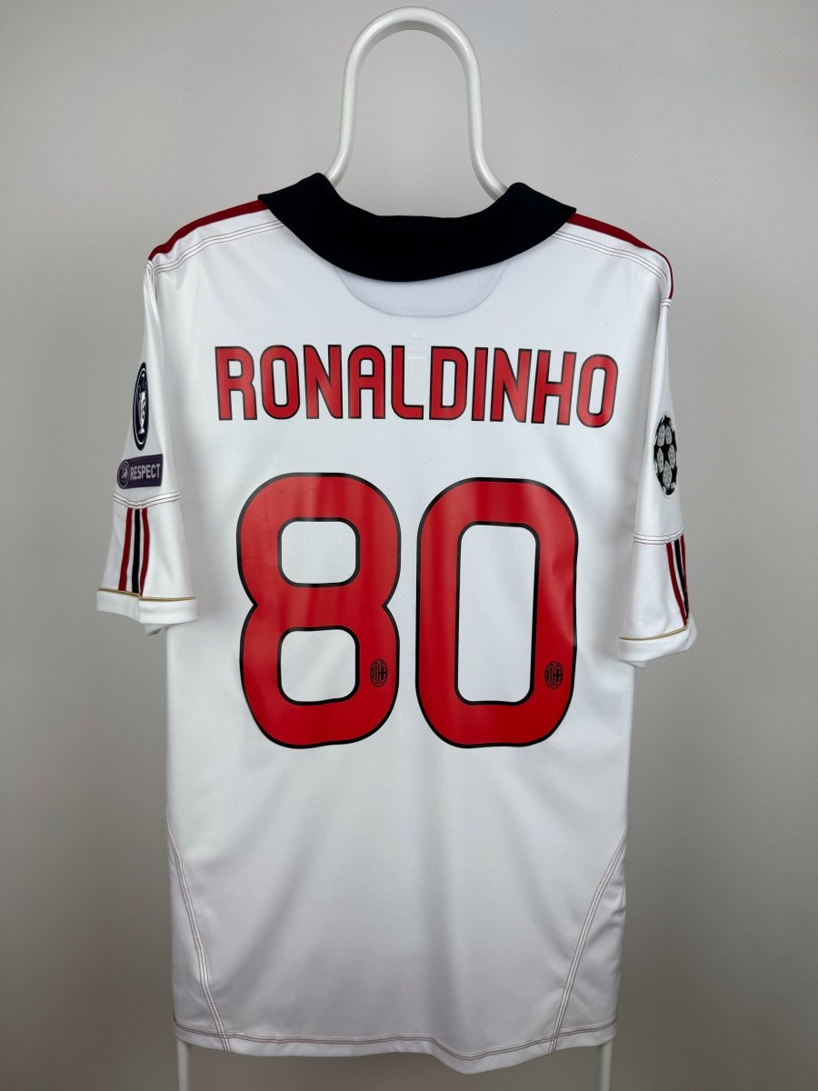 Ronaldinho - AC Milan 2010/11 udebane trøje L 🇧🇷 Fodboldshoppen_dk 1