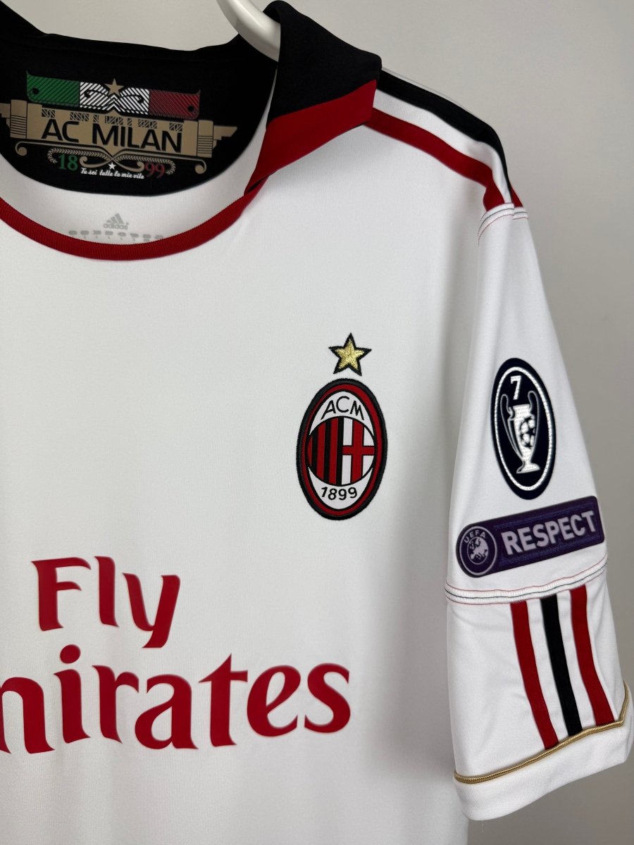 Ronaldinho - AC Milan 2010/11 udebane trøje L 🇧🇷 Fodboldshoppen_dk 4