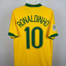 Ronaldinho - Brasilien 2006 hjemmebane trøje L 🇧🇷 Fodboldshoppen_dk 1
