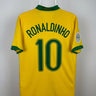 Ronaldinho - Brasilien 2006 hjemmebane trøje M 🇧🇷 Fodboldshoppen_dk 1