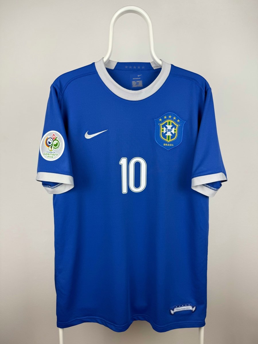 Ronaldinho - Brasilien 2006 udebane trøje L 🇧🇷 Fodboldshoppen_dk 2