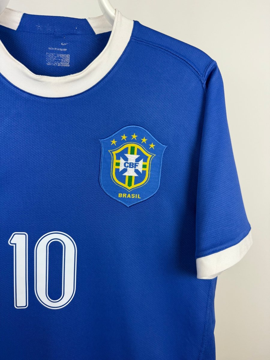 Ronaldinho - Brasilien 2006 udebane trøje M 🇧🇷 Fodboldshoppen_dk 4