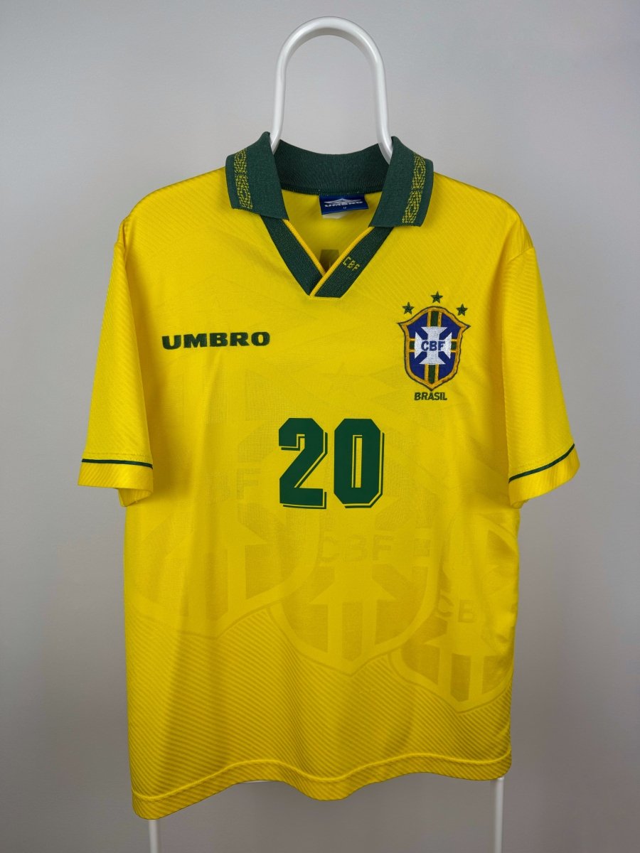 Ronaldo Nazario - Brasilien 1993/94 hjemmebane trøje M 🇧🇷 Fodboldshoppen_dk 2