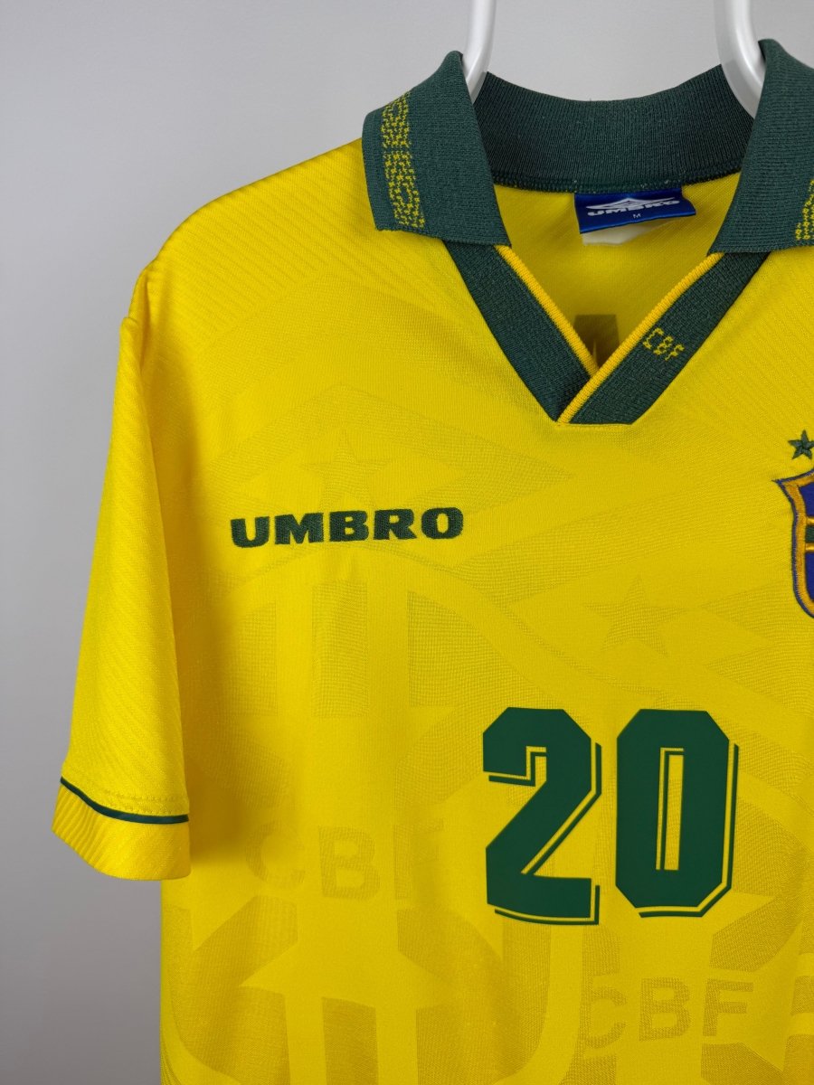 Ronaldo Nazario - Brasilien 1993/94 hjemmebane trøje M 🇧🇷 Fodboldshoppen_dk 3