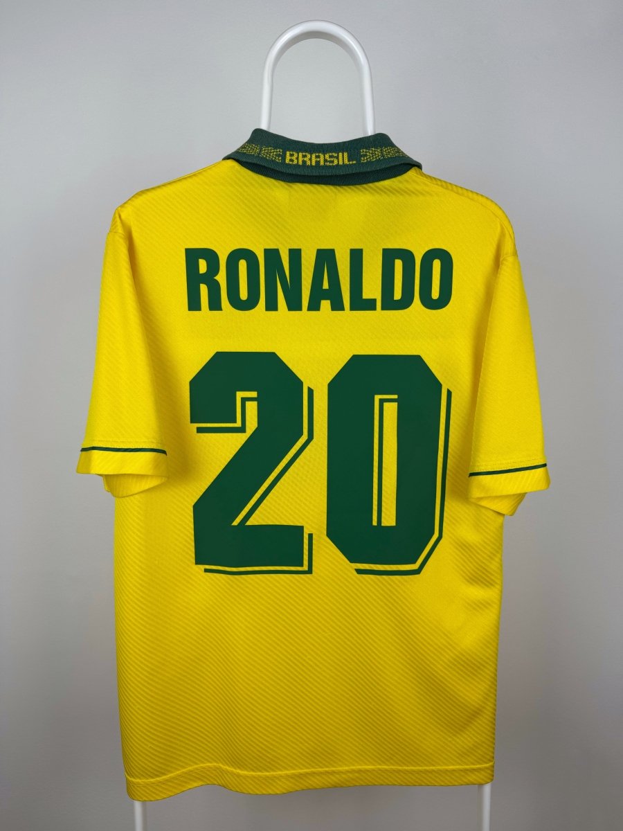 Ronaldo Nazario - Brasilien 1993/94 hjemmebane trøje M 🇧🇷 Fodboldshoppen_dk 1