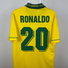 Ronaldo Nazario - Brasilien 1993/94 hjemmebane trøje M 🇧🇷 Fodboldshoppen_dk 1