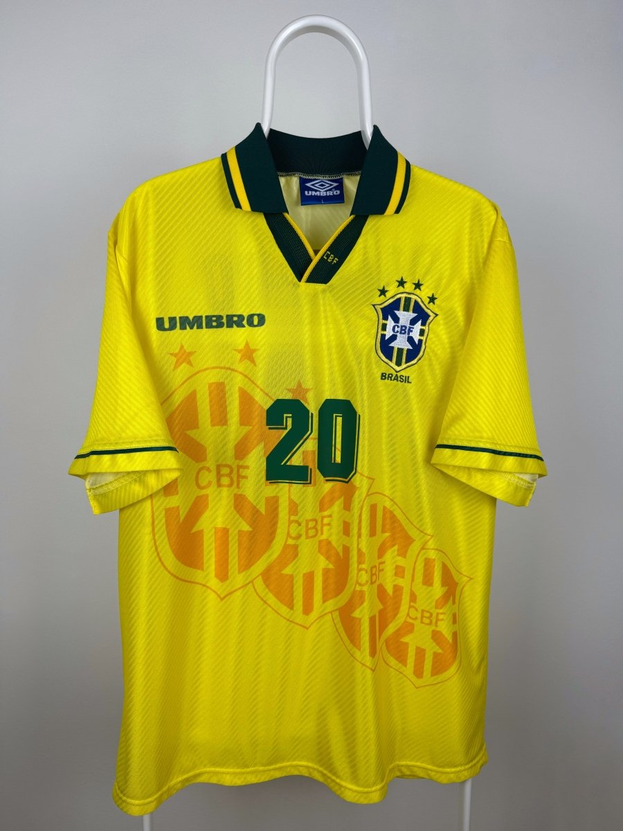 Ronaldo Nazario - Brasilien 1994 hjemmebane trøje L 🇧🇷 Fodboldshoppen_dk 2