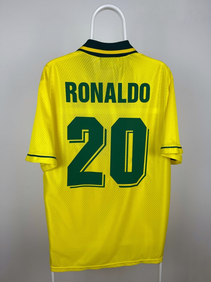 Ronaldo Nazario - Brasilien 1994 hjemmebane trøje L 🇧🇷 Fodboldshoppen_dk 1