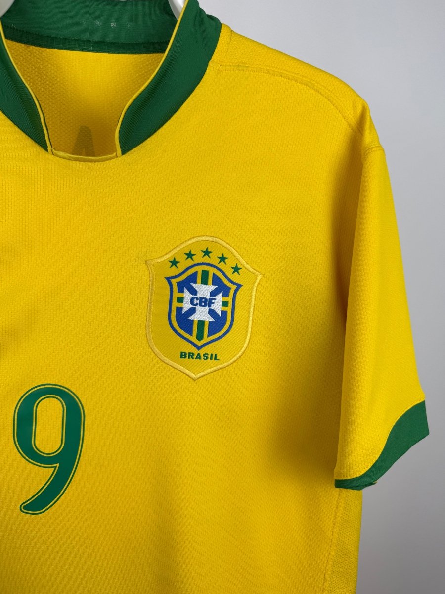 Ronaldo Nazario - Brasilien 2006 hjemmebane trøje L 🇧🇷 Fodboldshoppen_dk 4