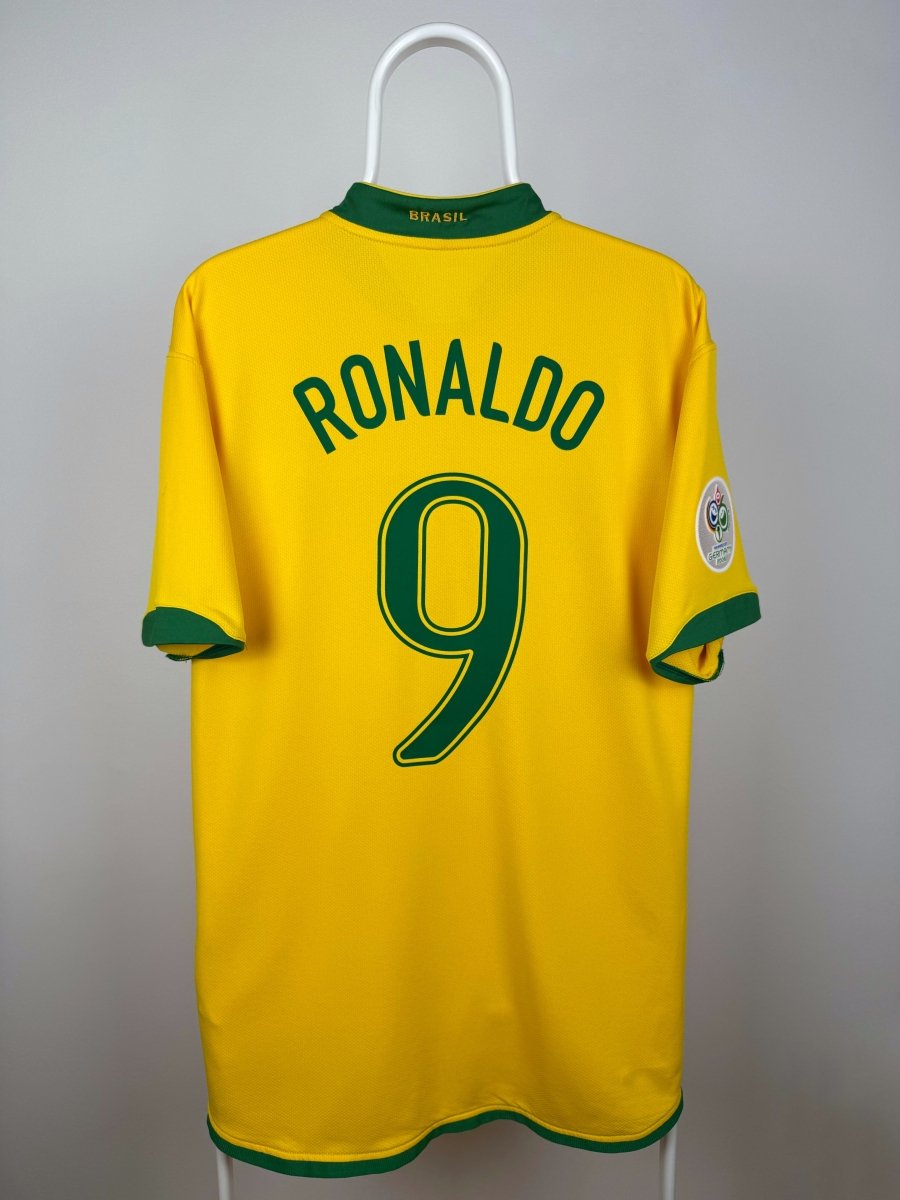 Ronaldo Nazario - Brasilien 2006 hjemmebane trøje XL 🇧🇷 Fodboldshoppen_dk 1