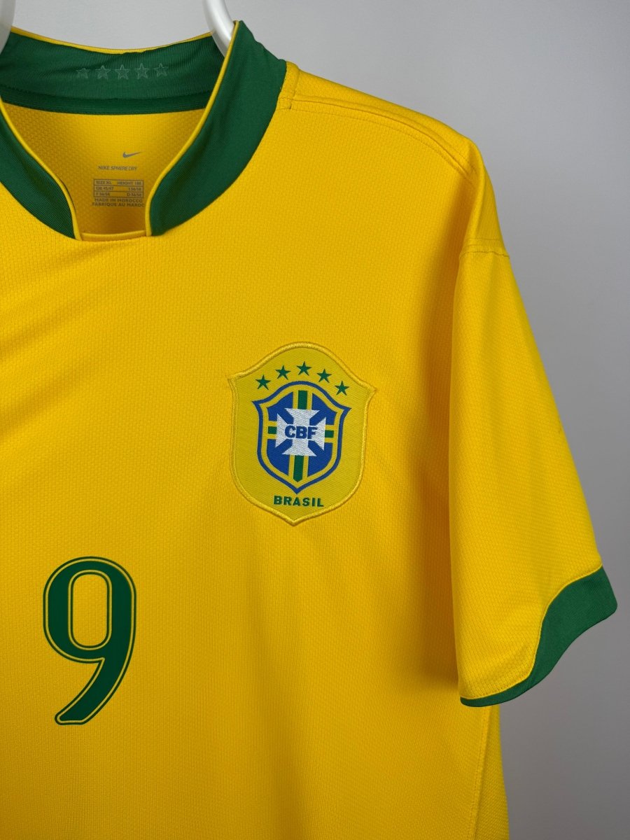 Ronaldo Nazario - Brasilien 2006 hjemmebane trøje XL 🇧🇷 Fodboldshoppen_dk 4