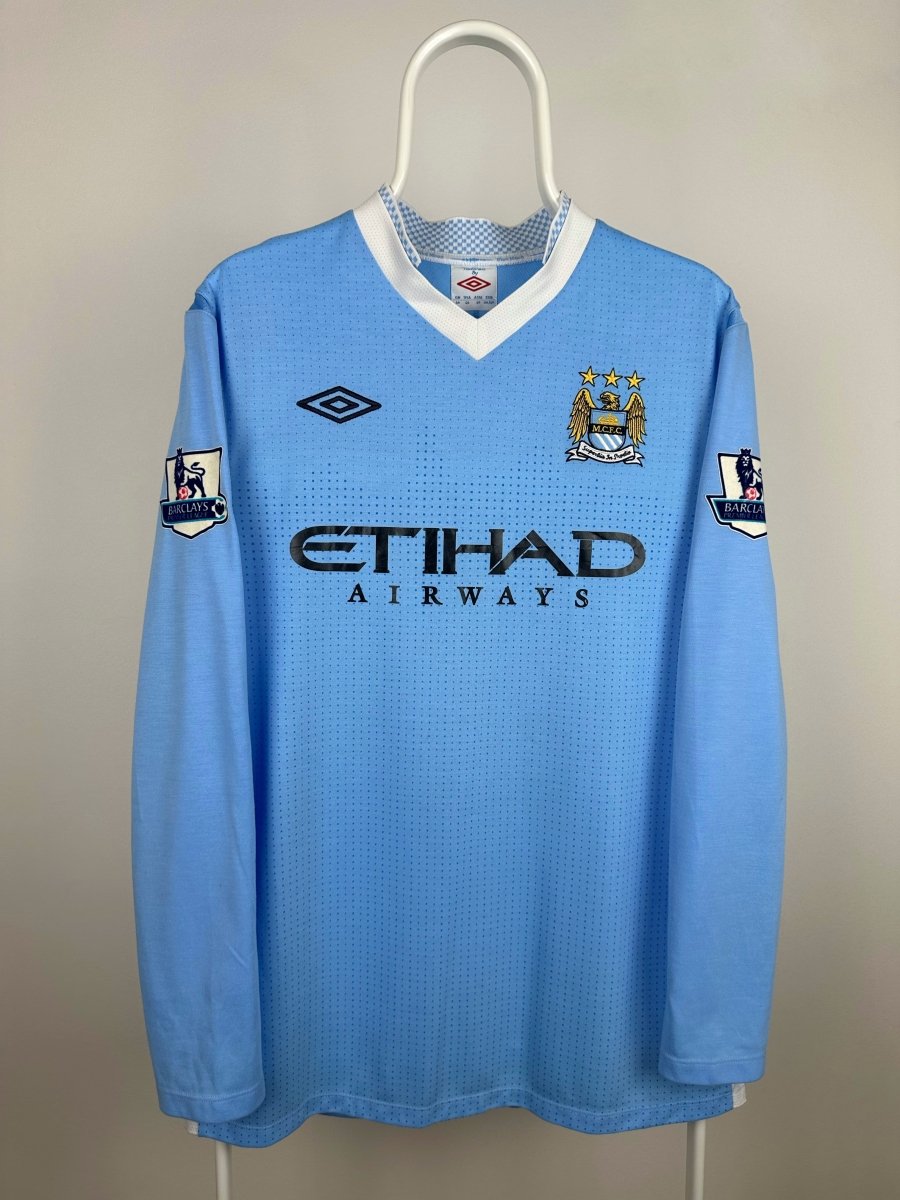 Sergio Aguero - Manchester City 2011/12 hjemmebane trøje M 🇦🇷 Fodboldshoppen_dk 2