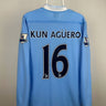Sergio Aguero - Manchester City 2011/12 hjemmebane trøje M 🇦🇷 Fodboldshoppen_dk 1