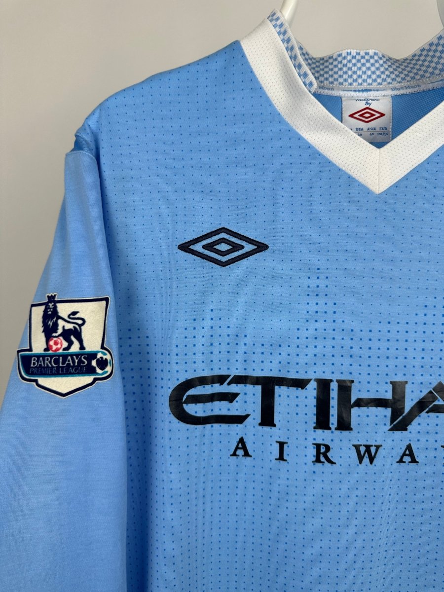 Sergio Aguero - Manchester City 2011/12 hjemmebane trøje M 🇦🇷 Fodboldshoppen_dk 3