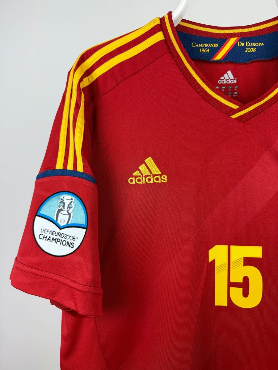 Sergio Ramos - Spanien 2012 hjemmebane trøje XL 🇪🇸 Fodboldshoppen_dk 3