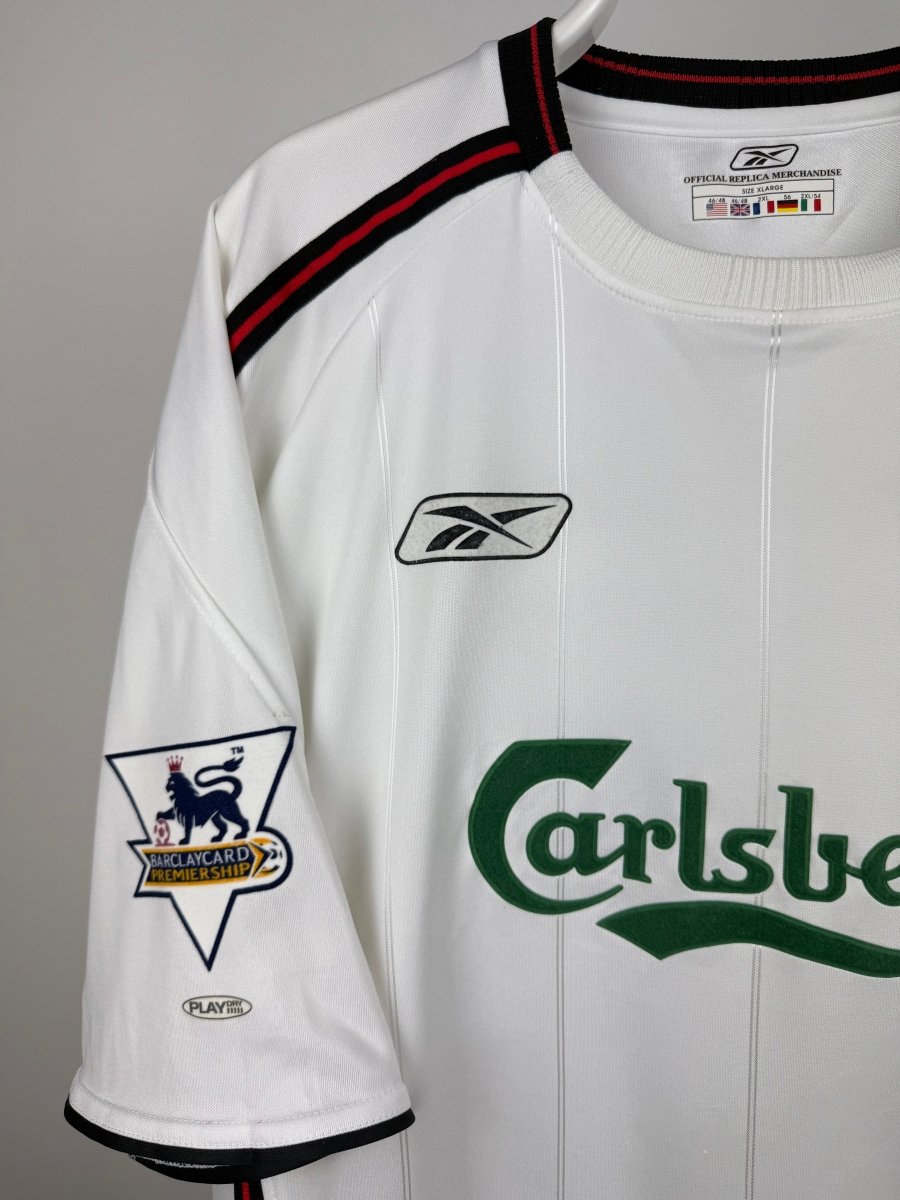 Steven Gerrard - Liverpool 2003/04 udebane trøje XL 🏴 Fodboldshoppen_dk 3