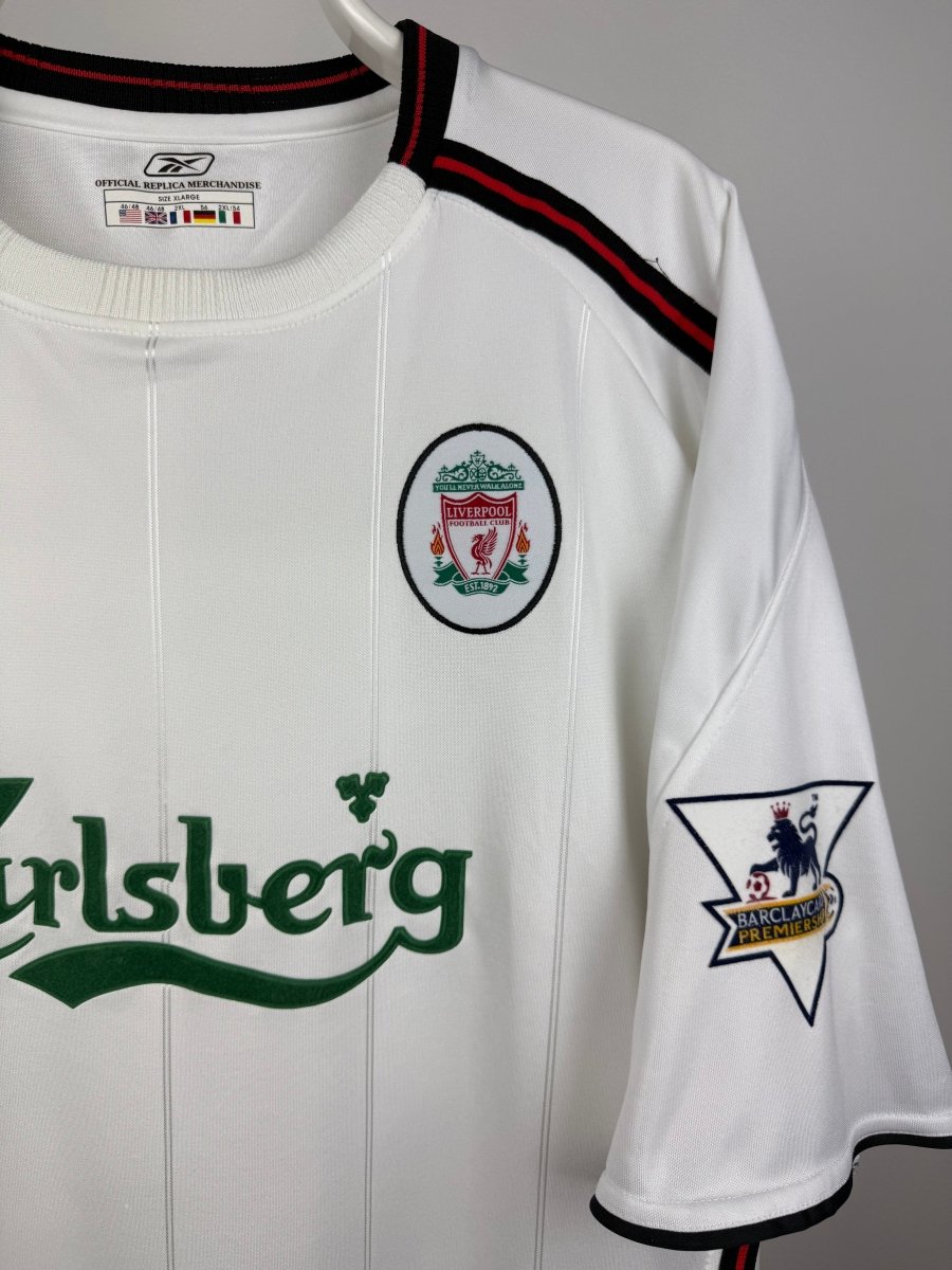 Steven Gerrard - Liverpool 2003/04 udebane trøje XL 🏴 Fodboldshoppen_dk 4