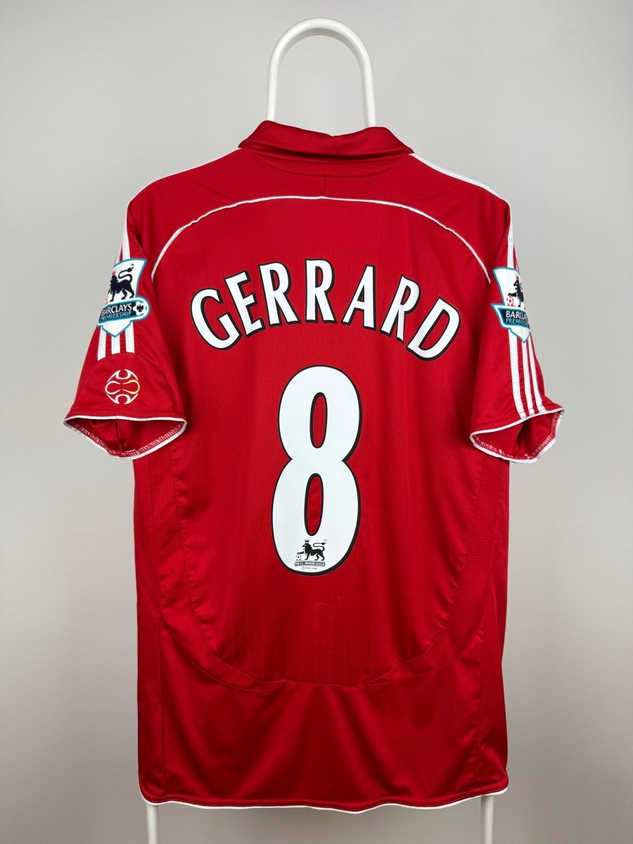 Steven Gerrard - Liverpool 2006/07 hjemmebane trøje L 🏴 Fodboldshoppen_dk 1