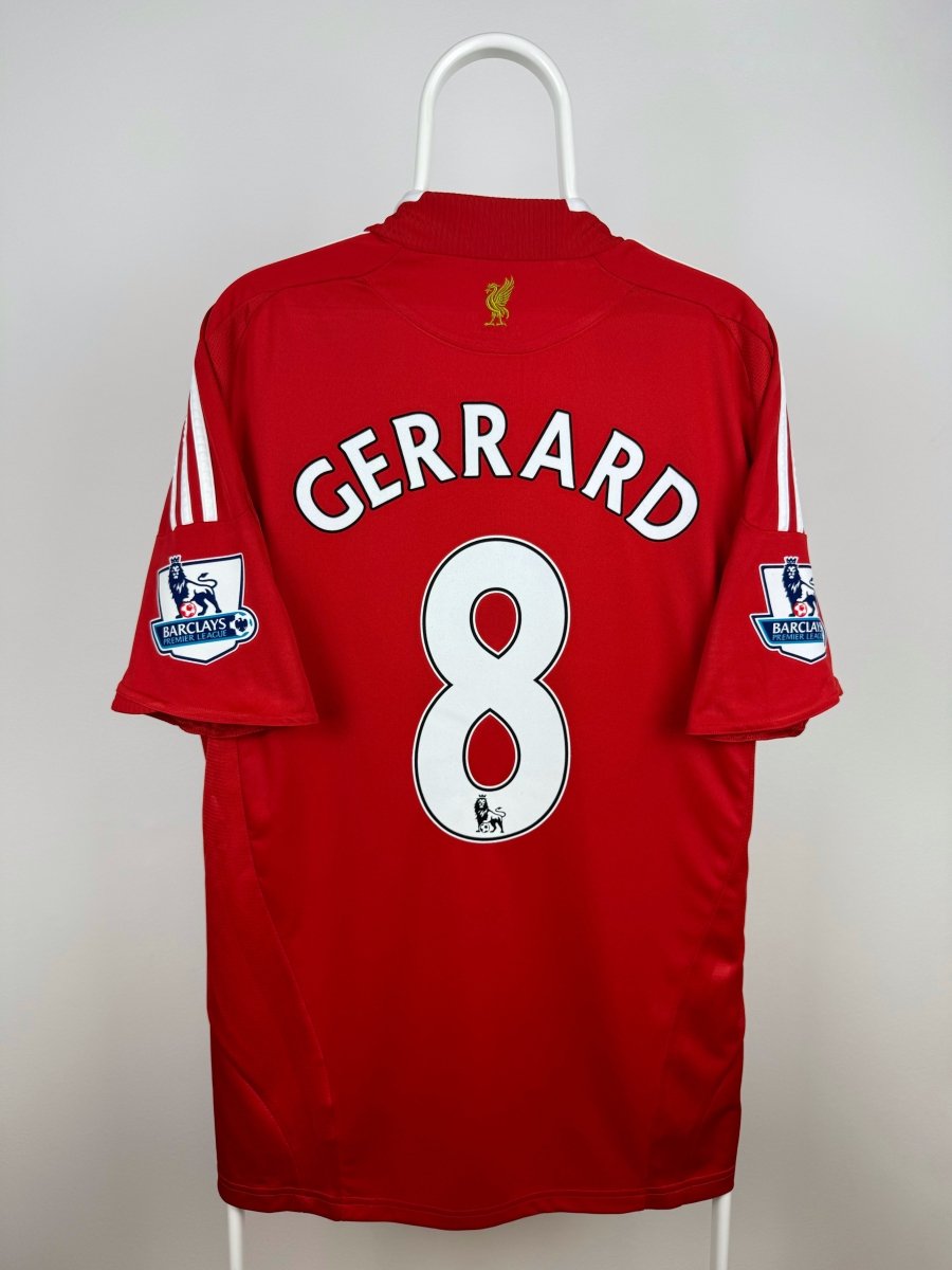 Steven Gerrard - Liverpool 2008/09 hjemmebane trøje L 🏴 Fodboldshoppen_dk 1