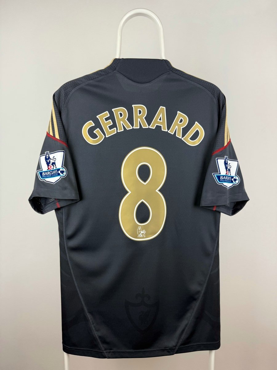 Steven Gerrard - Liverpool 2009/10 udebane trøje M 🏴 Fodboldshoppen_dk 1
