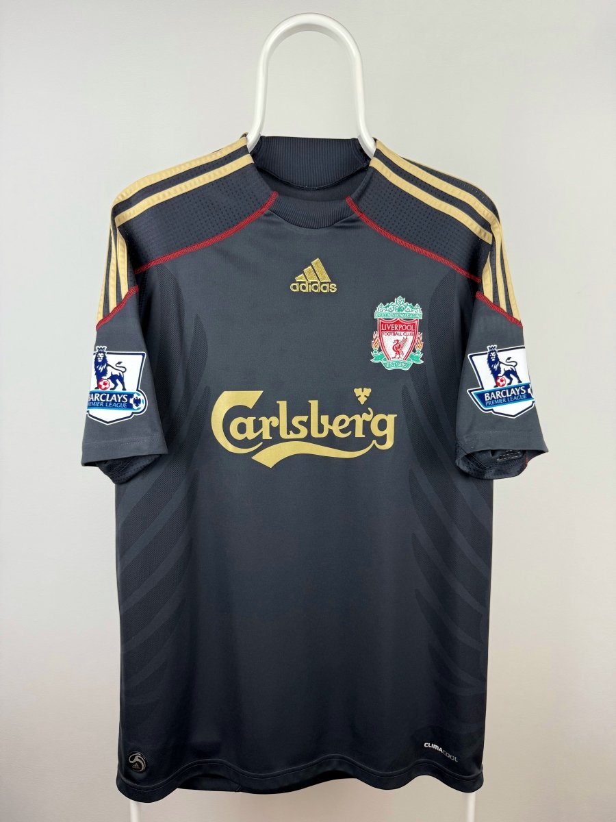 Steven Gerrard - Liverpool 2009/10 udebane trøje M 🏴 Fodboldshoppen_dk 2