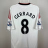 Steven Gerrard - Liverpool 2010/11 udebane trøje L 🏴 Fodboldshoppen_dk 1