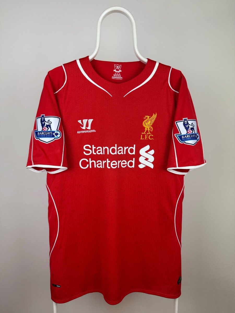 Steven Gerrard - Liverpool 2014/15 hjemmebane trøje L 🏴 Fodboldshoppen_dk 2