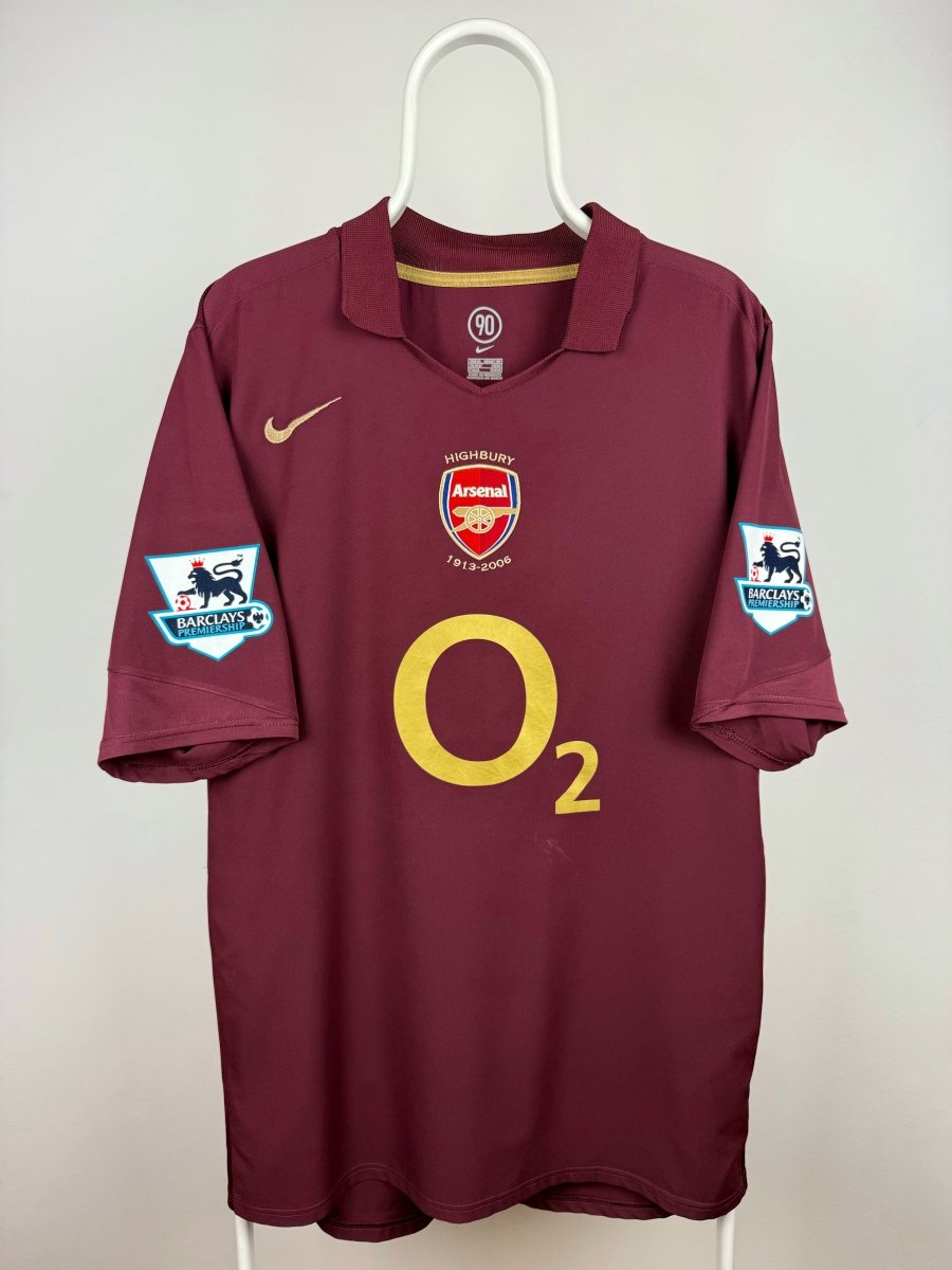Thiery Henry - Arsenal 2005/06 hjemmebane trøje XL 🇫🇷 Fodboldshoppen_dk 2