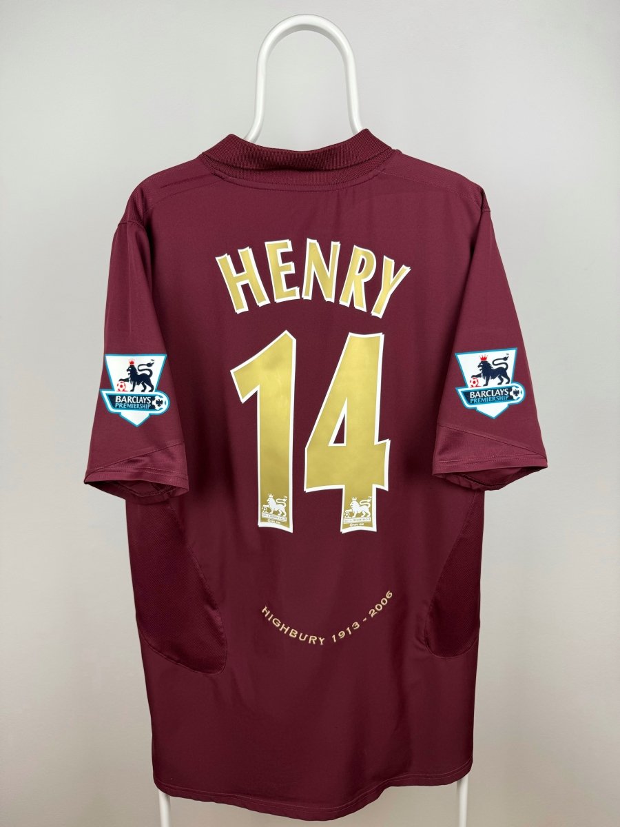 Thiery Henry - Arsenal 2005/06 hjemmebane trøje XL 🇫🇷 Fodboldshoppen_dk 1
