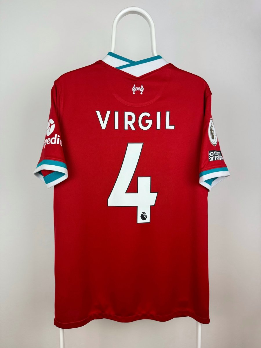 Virgil Van Dijk - Liverpool 2020/21 hjemmebane trøje L 🇳🇱 Fodboldshoppen_dk 1