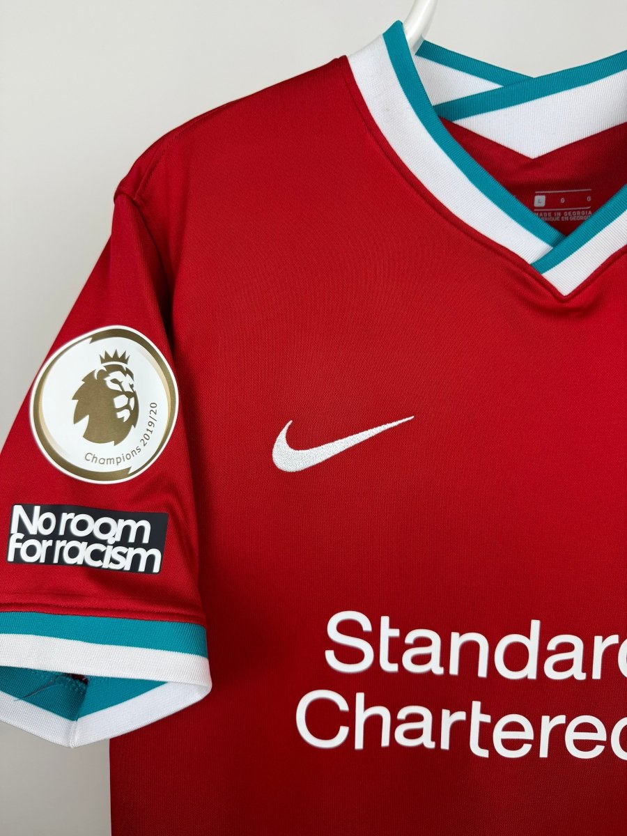 Virgil Van Dijk - Liverpool 2020/21 hjemmebane trøje L 🇳🇱 Fodboldshoppen_dk 3