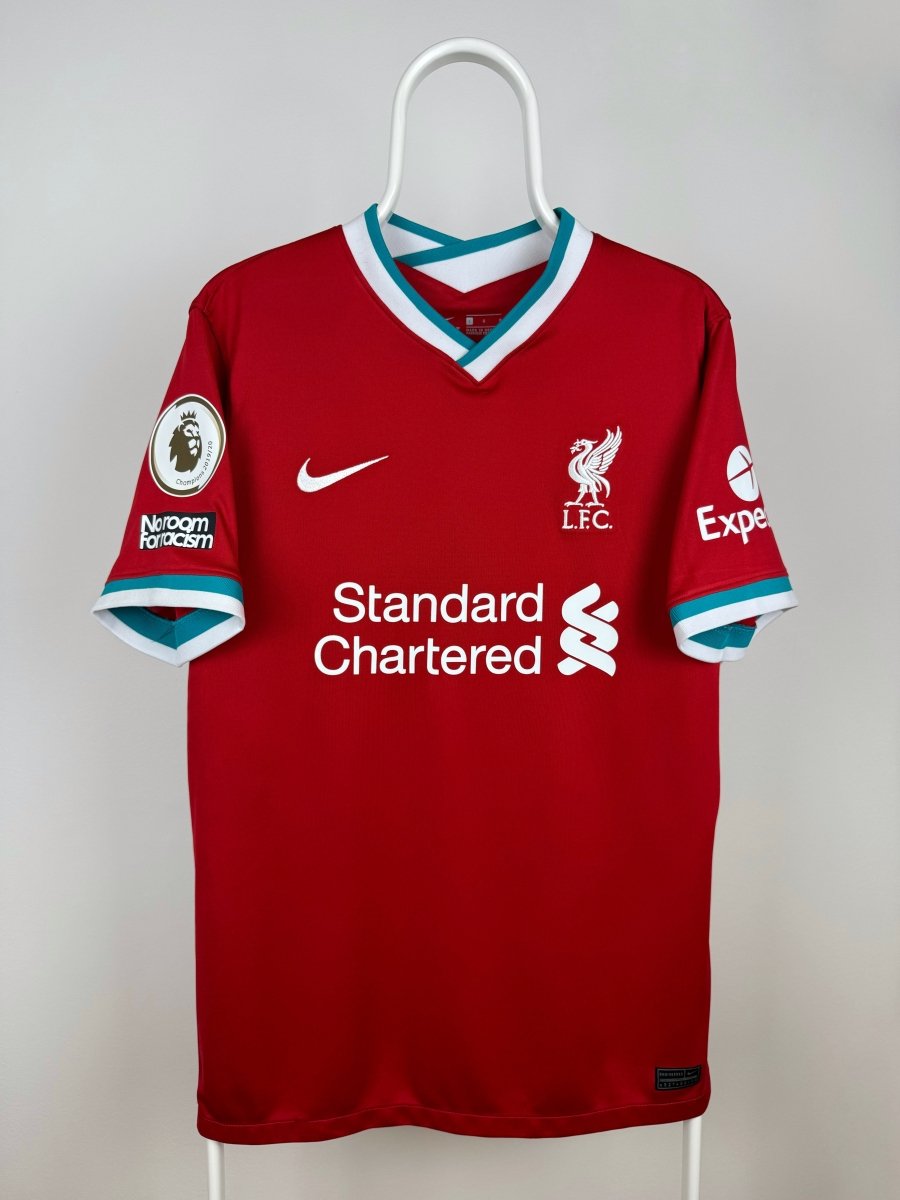 Virgil Van Dijk - Liverpool 2020/21 hjemmebane trøje L 🇳🇱 Fodboldshoppen_dk 2