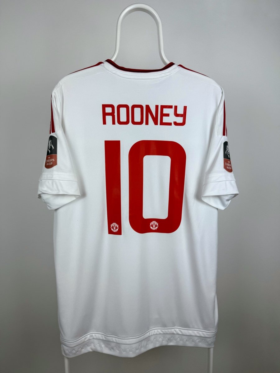Wayne Rooney - Manchester United 2015/16 udebane trøje L 🏴 Fodboldshoppen_dk 1
