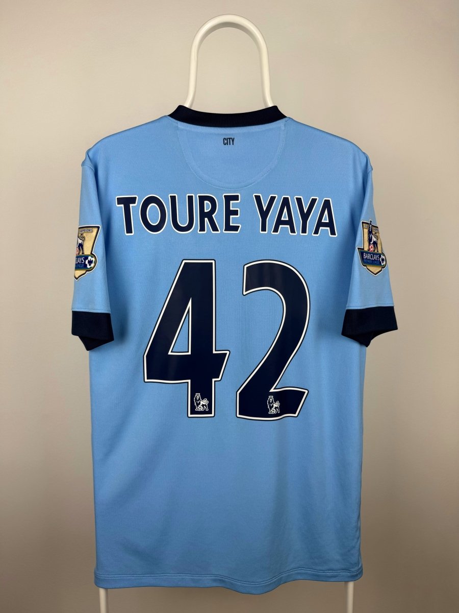 Yaya Toure - Manchester City 2014/15 hjemmebane trøje M 🇨🇮 Fodboldshoppen_dk 1