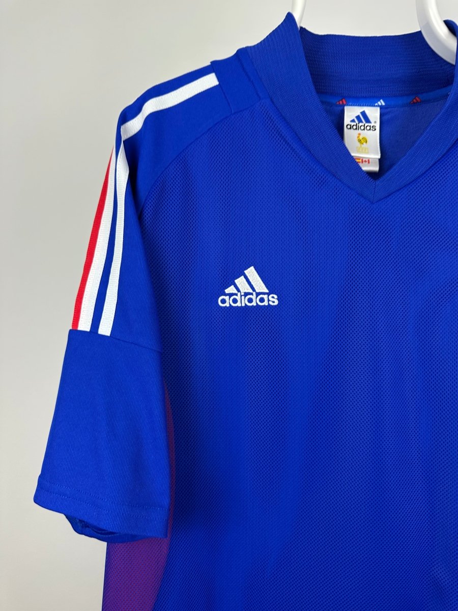 Zinedine Zidane - Frankrig 2002 hjemmebane trøje XL 🇫🇷 Fodboldshoppen_dk 3