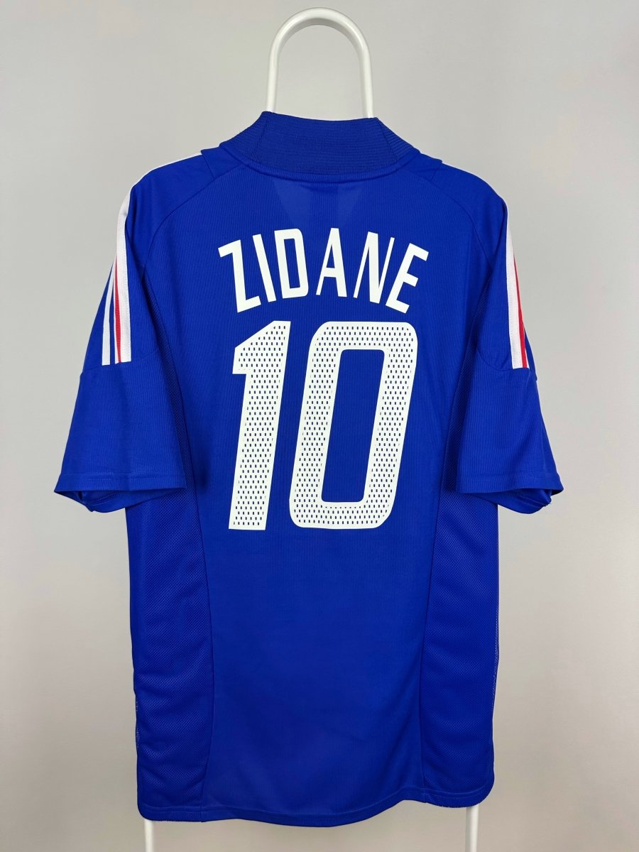 Zinedine Zidane - Frankrig 2002 hjemmebane trøje XL 🇫🇷 Fodboldshoppen_dk 1
