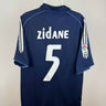 Zinedine Zidane - Real Madrid 2005/06 udebane trøje L 🇫🇷 Fodboldshoppen_dk 1