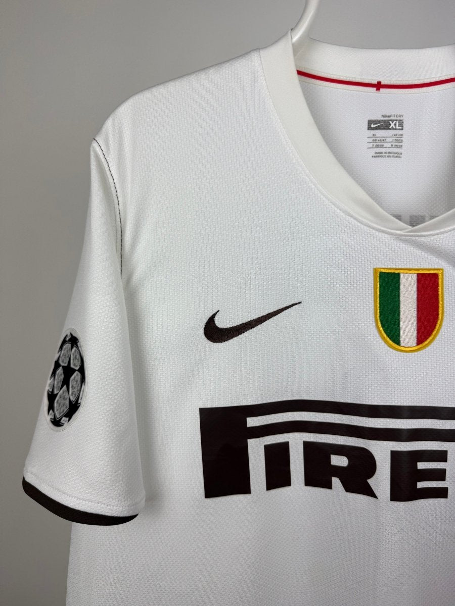 Zlatan Ibrahimovic - Inter 2008/09 udebane trøje XL 🇸🇪 Fodboldshoppen_dk 3