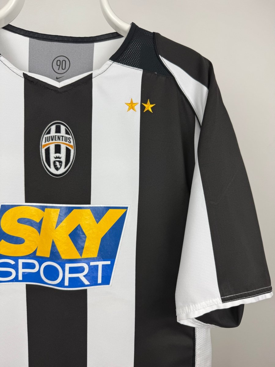 Zlatan Ibrahimovic - Juventus 2004/05 hjemmebane trøje L 🇸🇪 Fodboldshoppen_dk 4