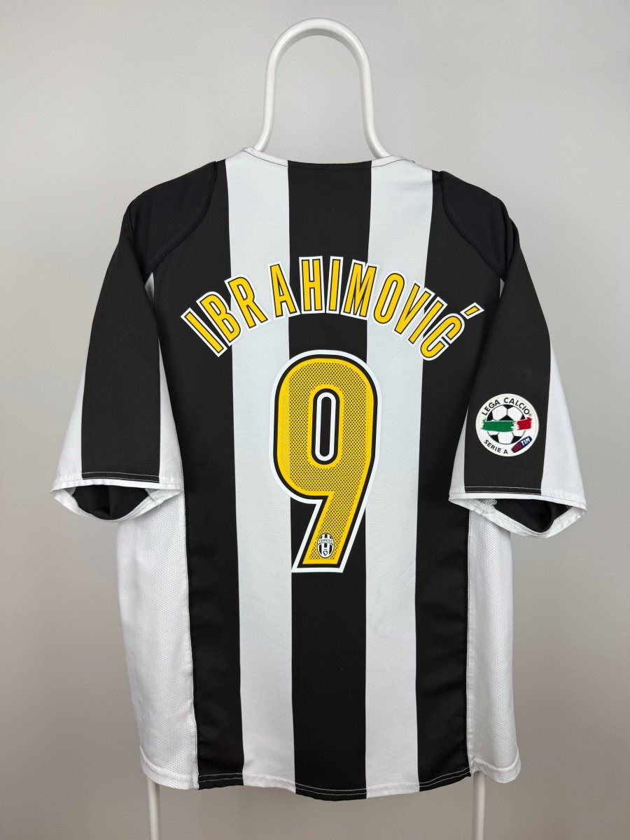 Zlatan Ibrahimovic - Juventus 2004/05 hjemmebane trøje L 🇸🇪 Fodboldshoppen_dk 1