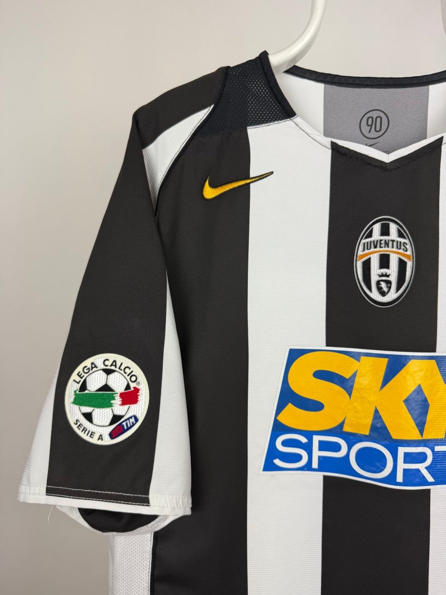 Zlatan Ibrahimovic - Juventus 2004/05 hjemmebane trøje L 🇸🇪 Fodboldshoppen_dk 3