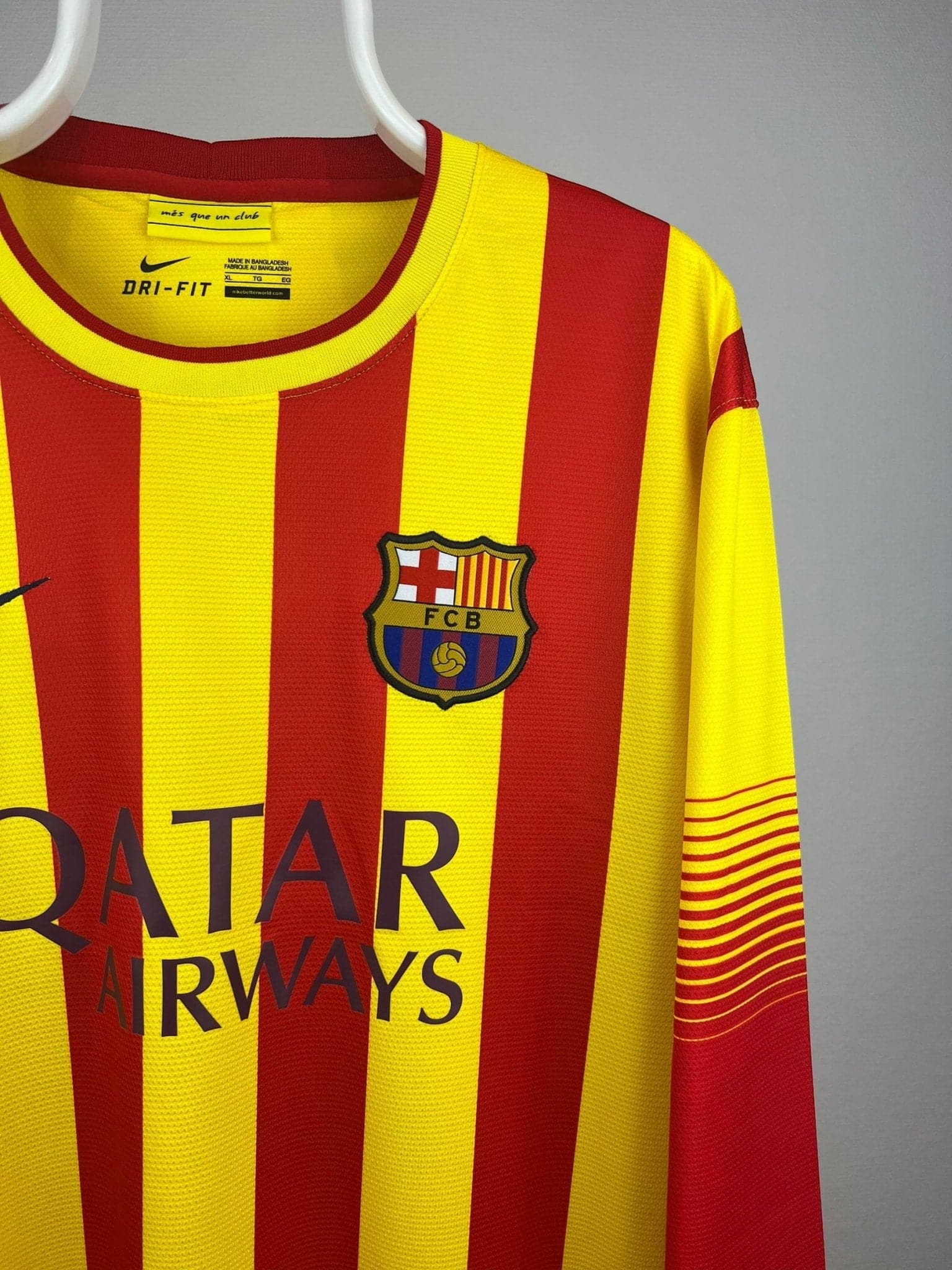 Lionel Messi - FC Barcelona 2013/14 udebane trøje XL 🇦🇷 Fodboldshoppen_dk 4